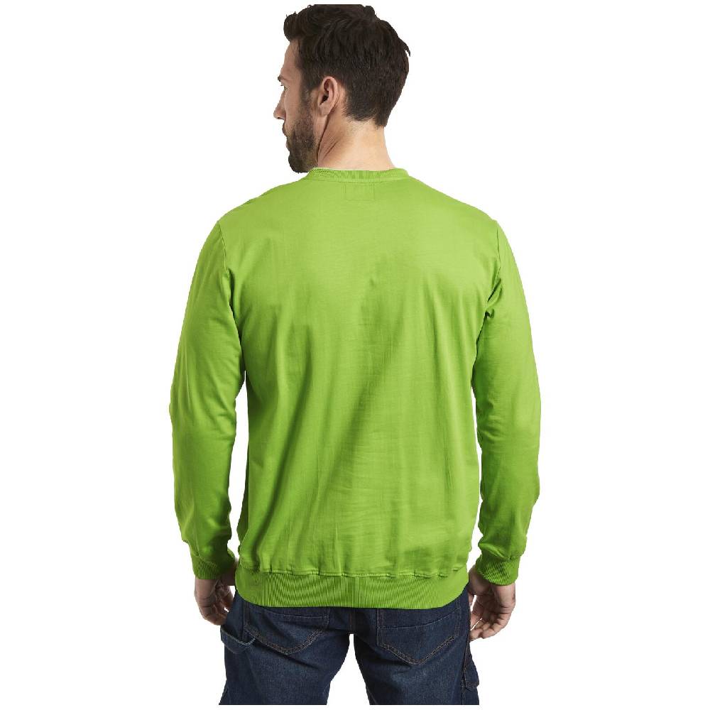 Jan Vanderstorm Doppelpack Sweatshirt BOTU Hellgrün Schwarz