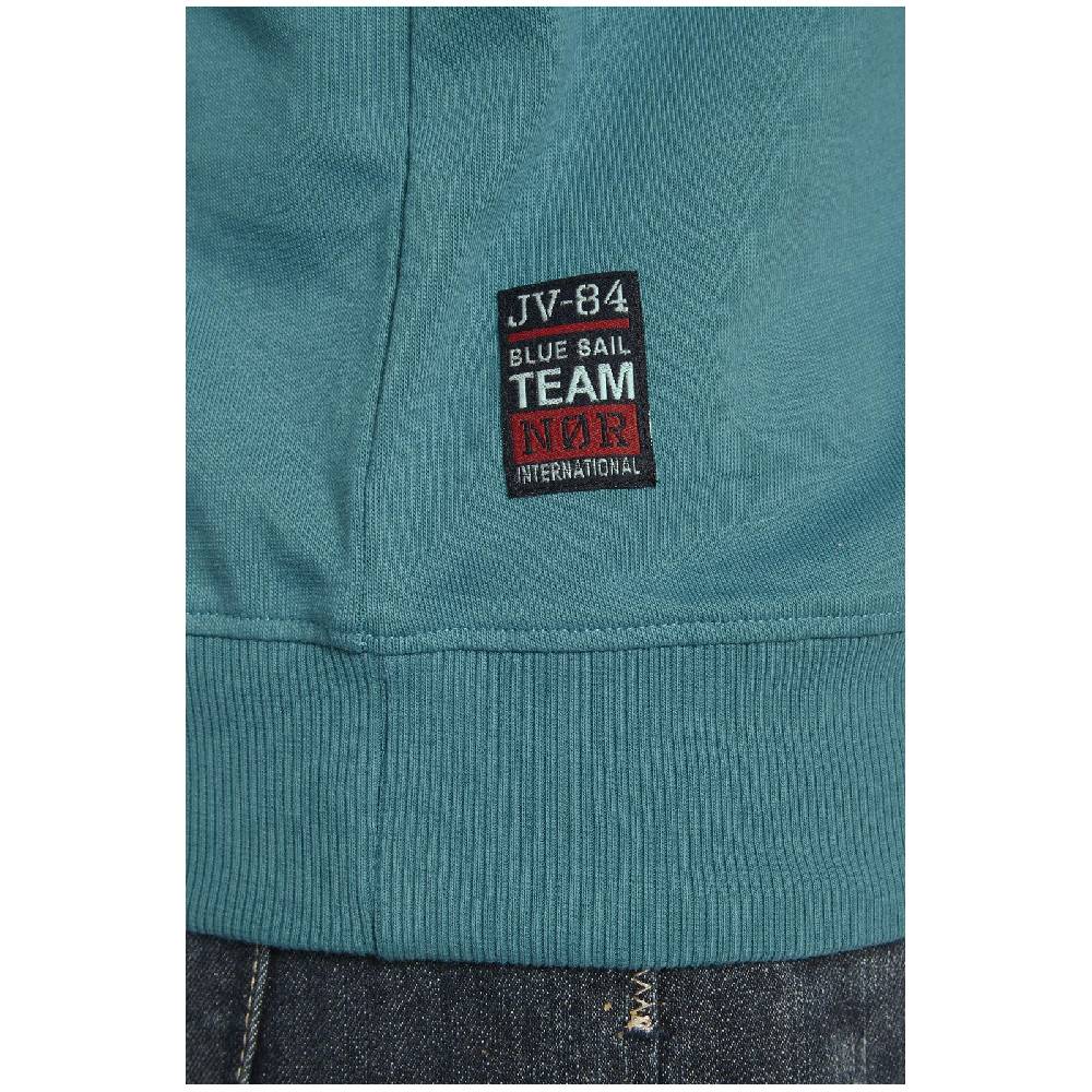 Jan Vanderstorm Doppelpack Sweatshirt BOTU Petrol Dunkelblau