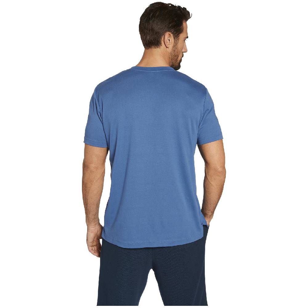 Jan Vanderstorm Doppelpack T-Shirt MAYKO Dunkelblau Royal Blau