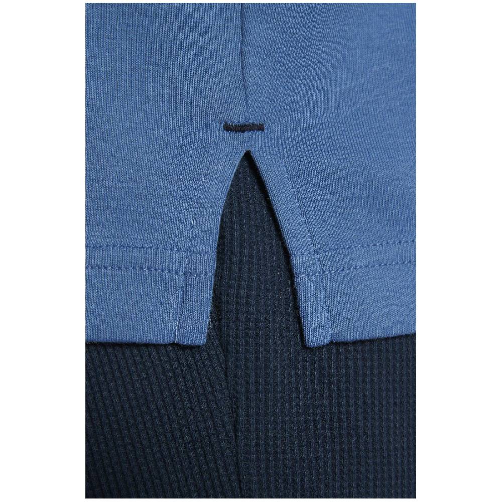 Jan Vanderstorm Doppelpack T-Shirt MAYKO Dunkelblau Royal Blau