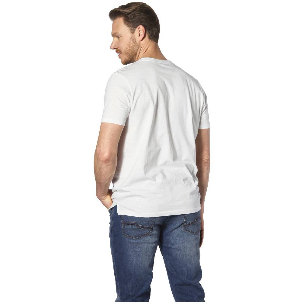 Jan Vanderstorm Doppelpack T-Shirt OLEMARLID Weiß Schwarz