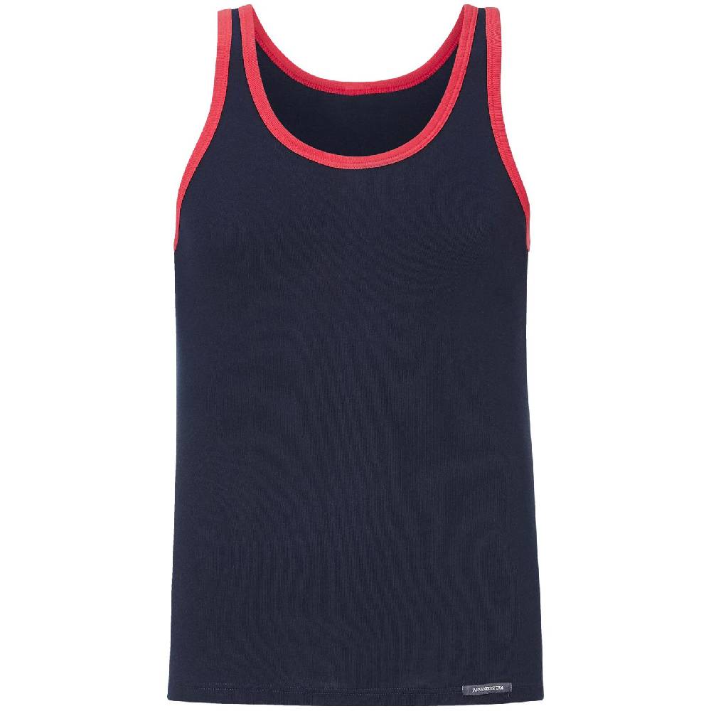 Jan Vanderstorm 2er Pack Unterhemd TARJEI Blau