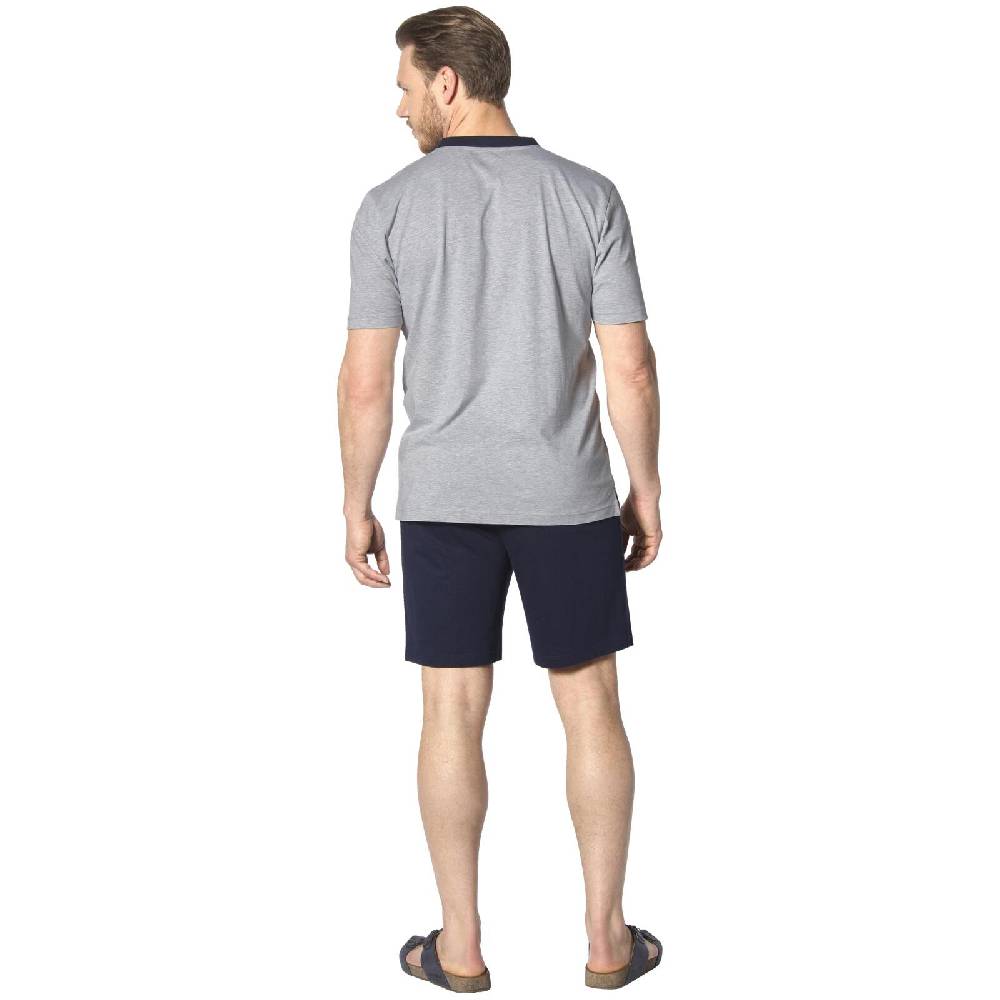 Jan Vanderstorm 3 Tlg. Schlafanzug LOFTUR Grau