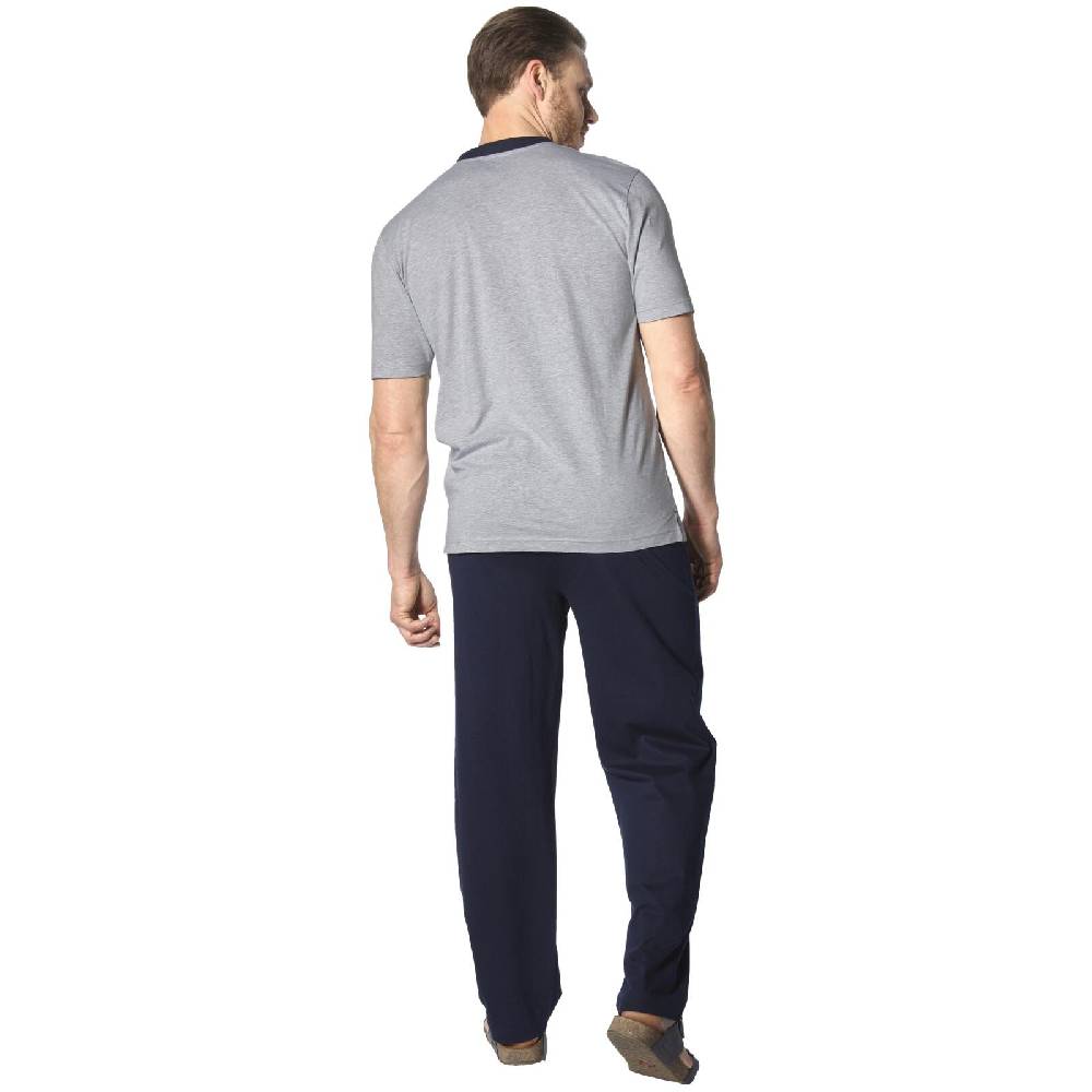 Jan Vanderstorm 3 Tlg. Schlafanzug LOFTUR Grau