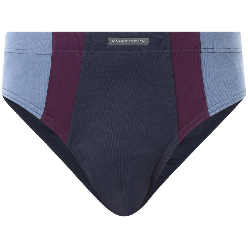 Jan Vanderstorm 4er Pack Sportslip FINNBARR Blau