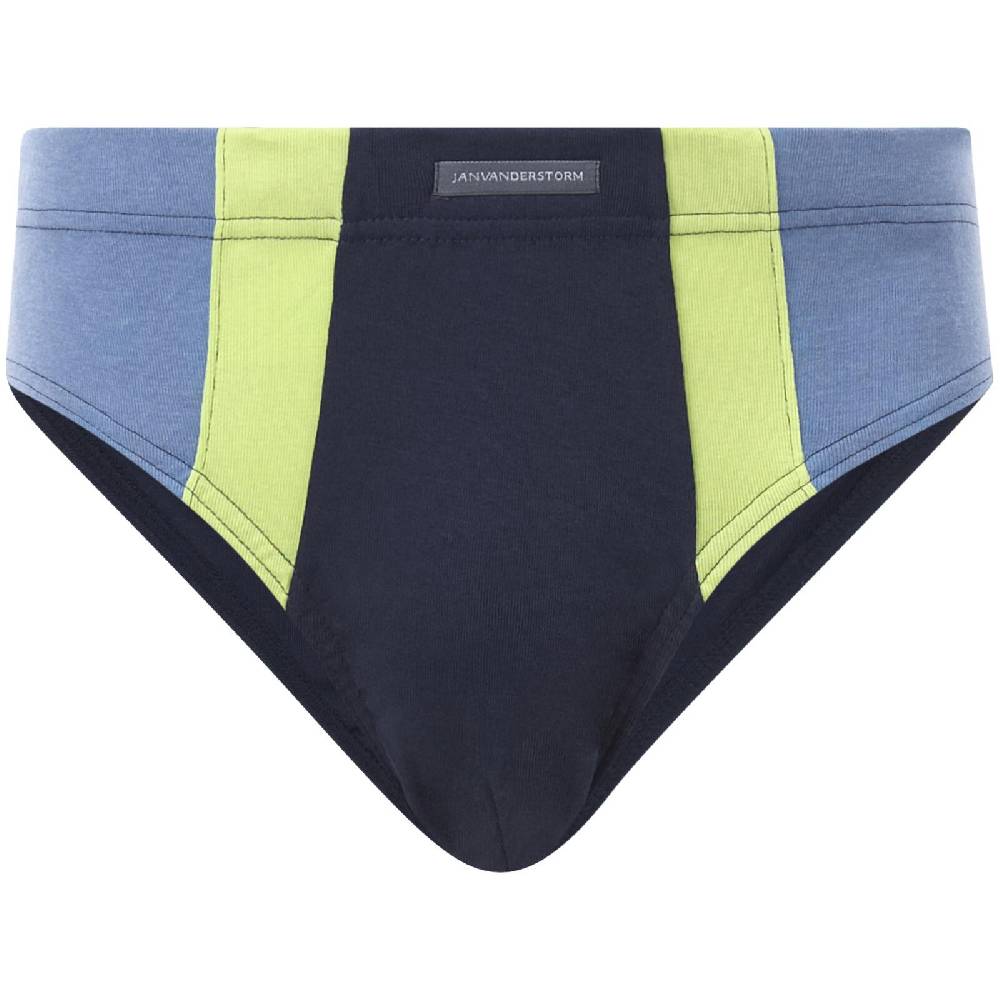 Jan Vanderstorm 4er Pack Sportslip FINNBARR Blau