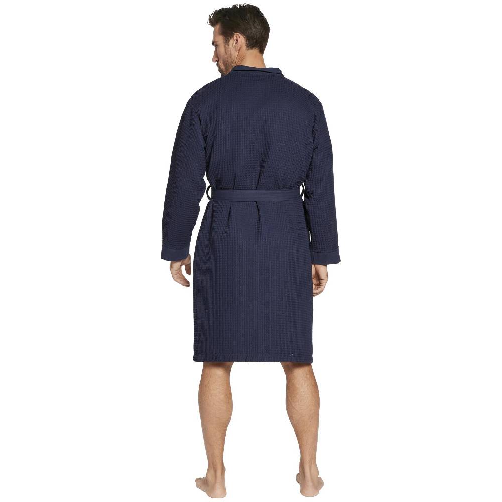 Jan Vanderstorm Bademantel ARETTI Dunkelblau