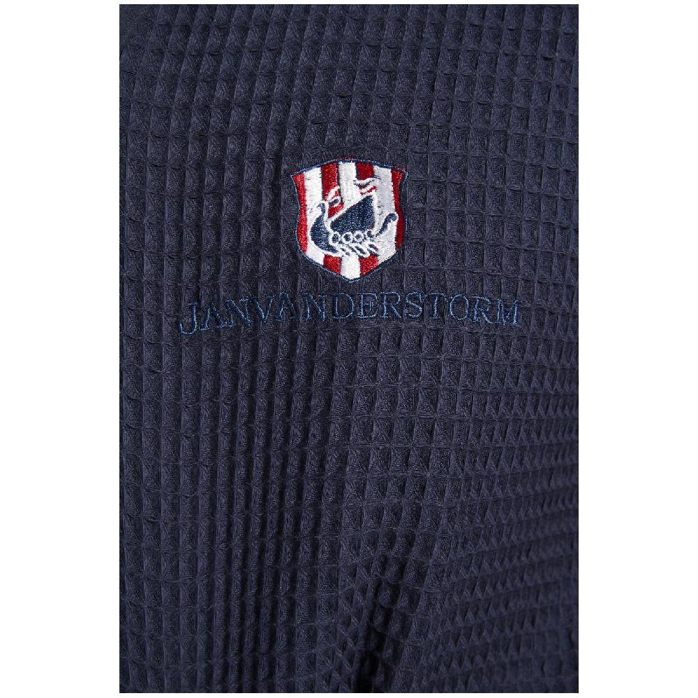 Jan Vanderstorm Bademantel ARETTI Dunkelblau