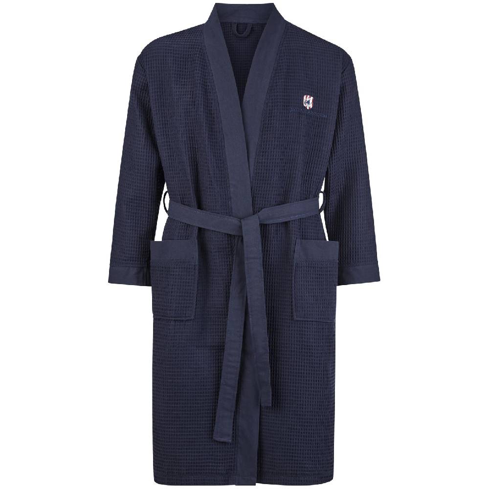 Jan Vanderstorm Bademantel ARETTI Dunkelblau