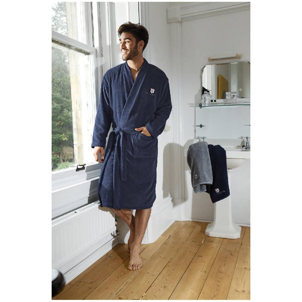 Jan Vanderstorm Bademantel JANNING Dunkelblau