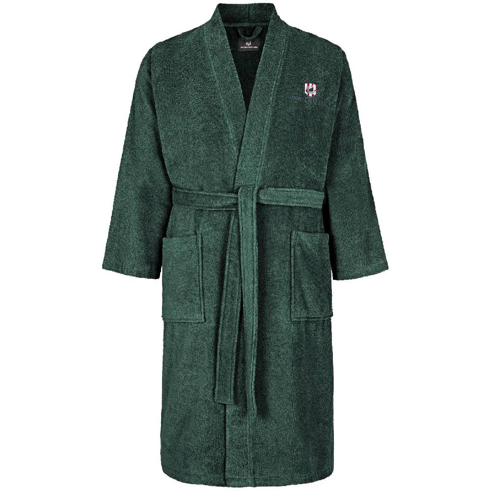 Jan Vanderstorm Bademantel JANNING Dunkelgrün