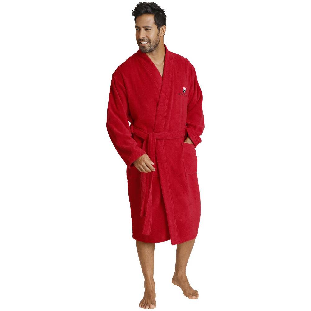 Jan Vanderstorm Bademantel JANNING Rot