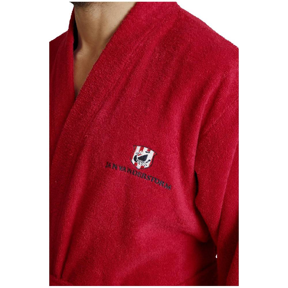 Jan Vanderstorm Bademantel JANNING Rot