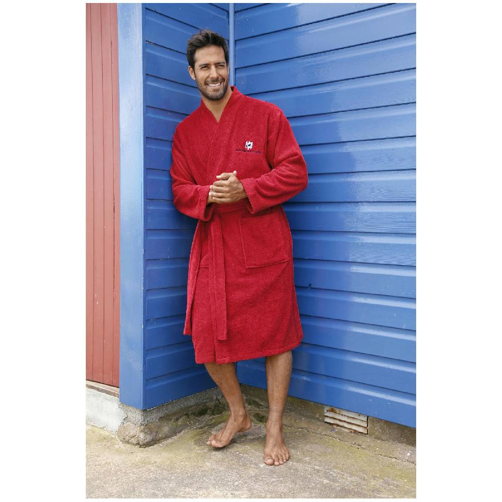 Jan Vanderstorm Bademantel JANNING Rot