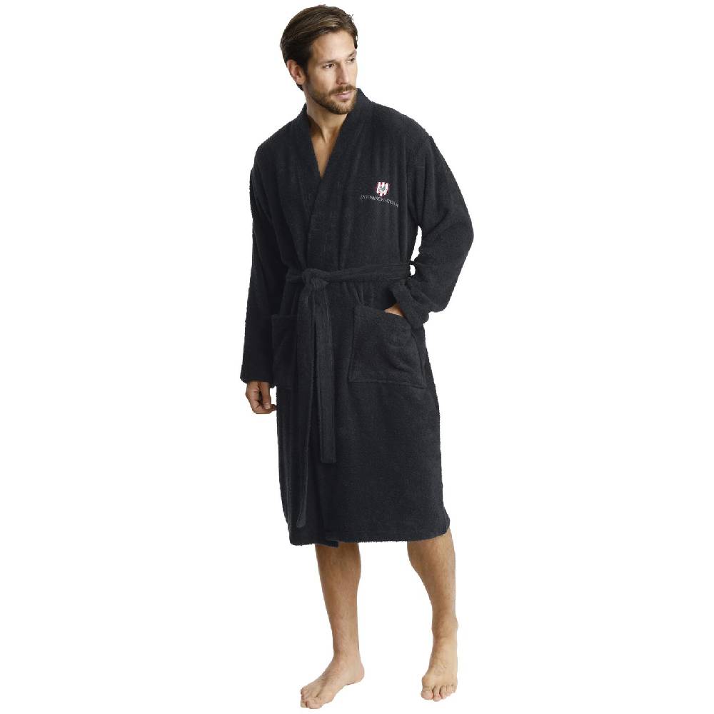 Jan Vanderstorm Bademantel JANNING Schwarz