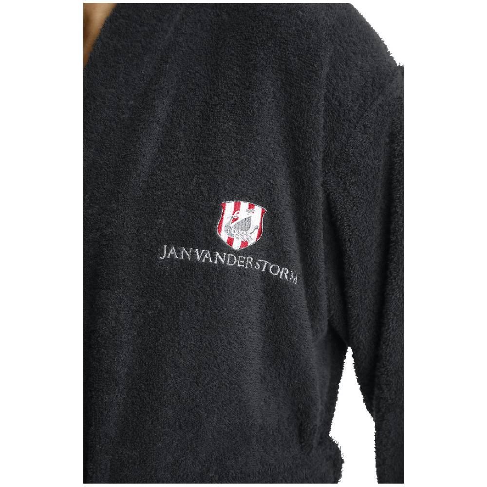 Jan Vanderstorm Bademantel JANNING Schwarz