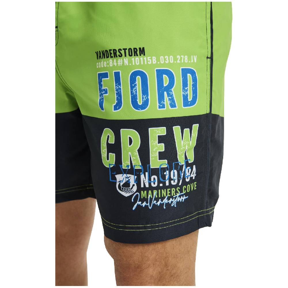 Jan Vanderstorm Badeshort REDHOLF Grün