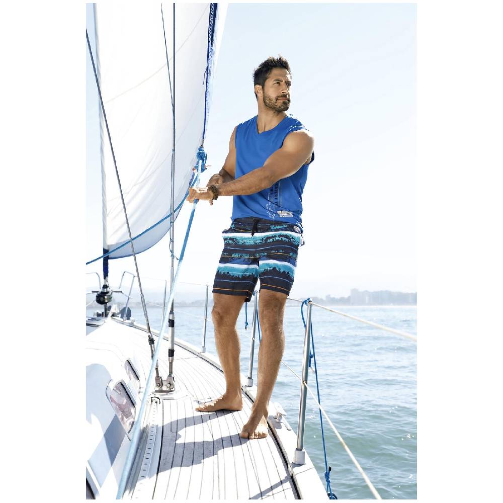 Jan Vanderstorm Badeshorts ANSTEN Gemustert