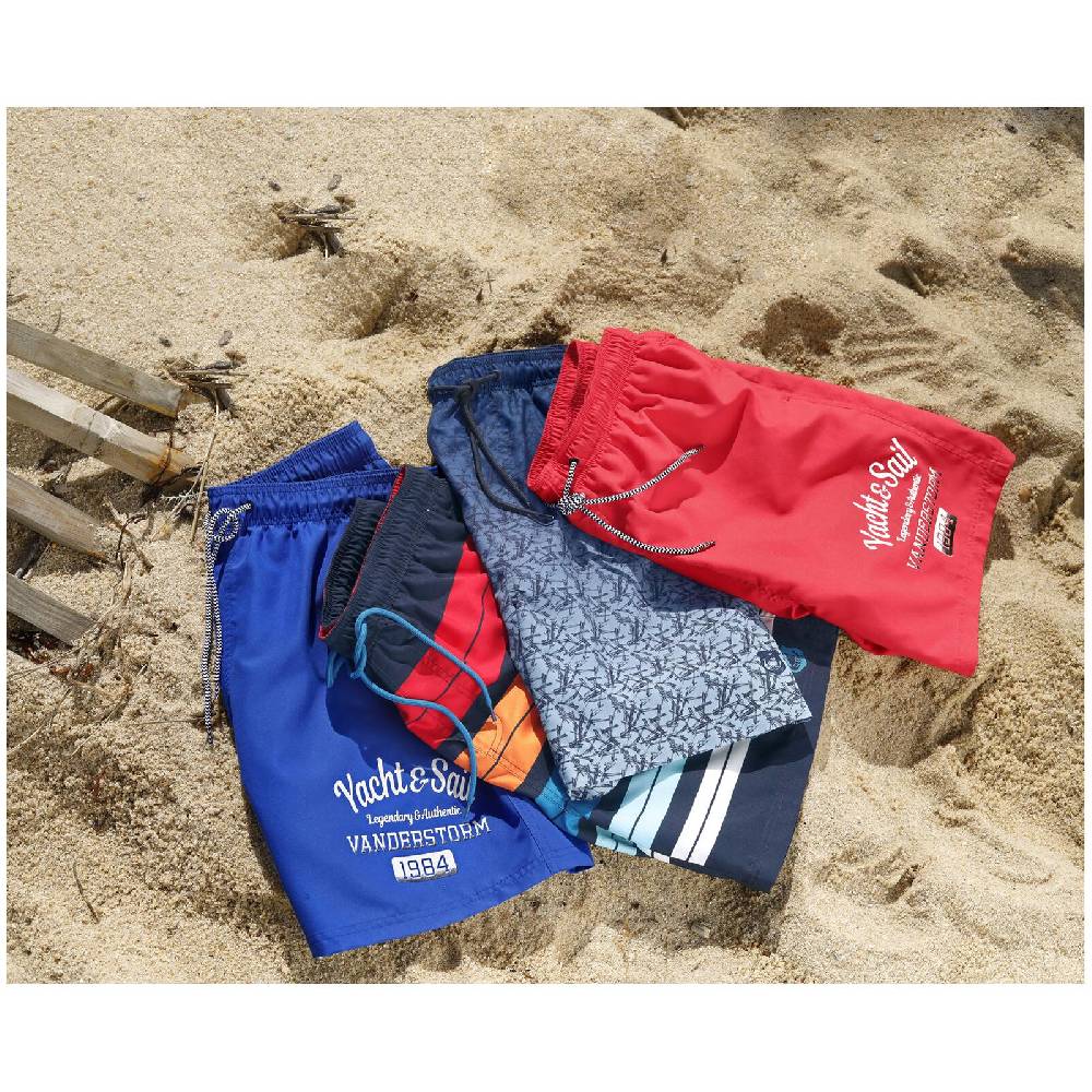 Jan Vanderstorm Badeshorts ELIAN Blau