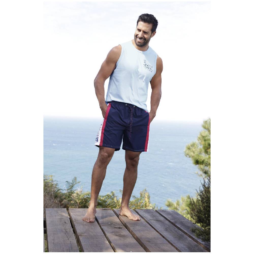 Jan Vanderstorm Badeshorts ERKMAR Dunkelblau