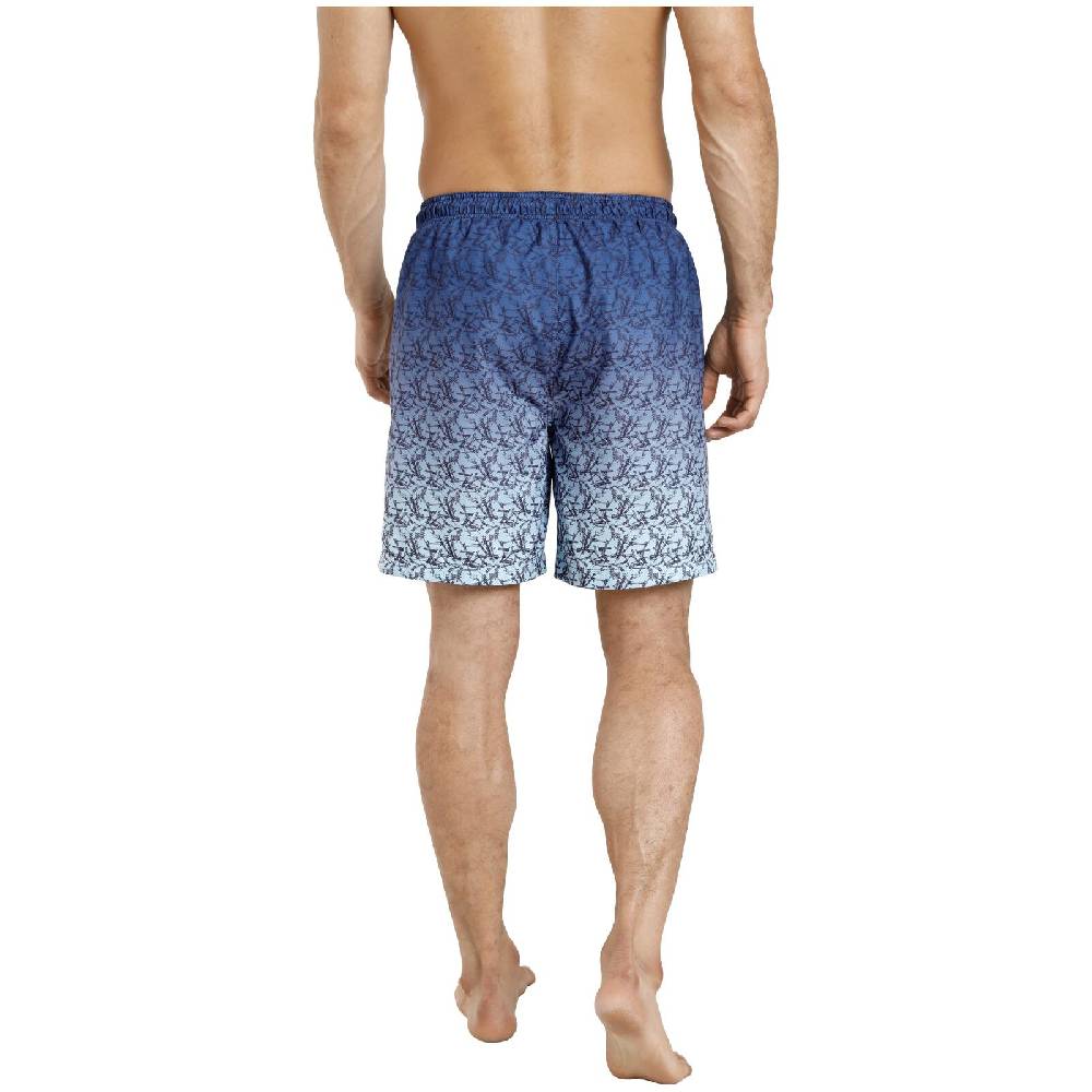 Jan Vanderstorm Badeshorts HJORR Blau Gemustert