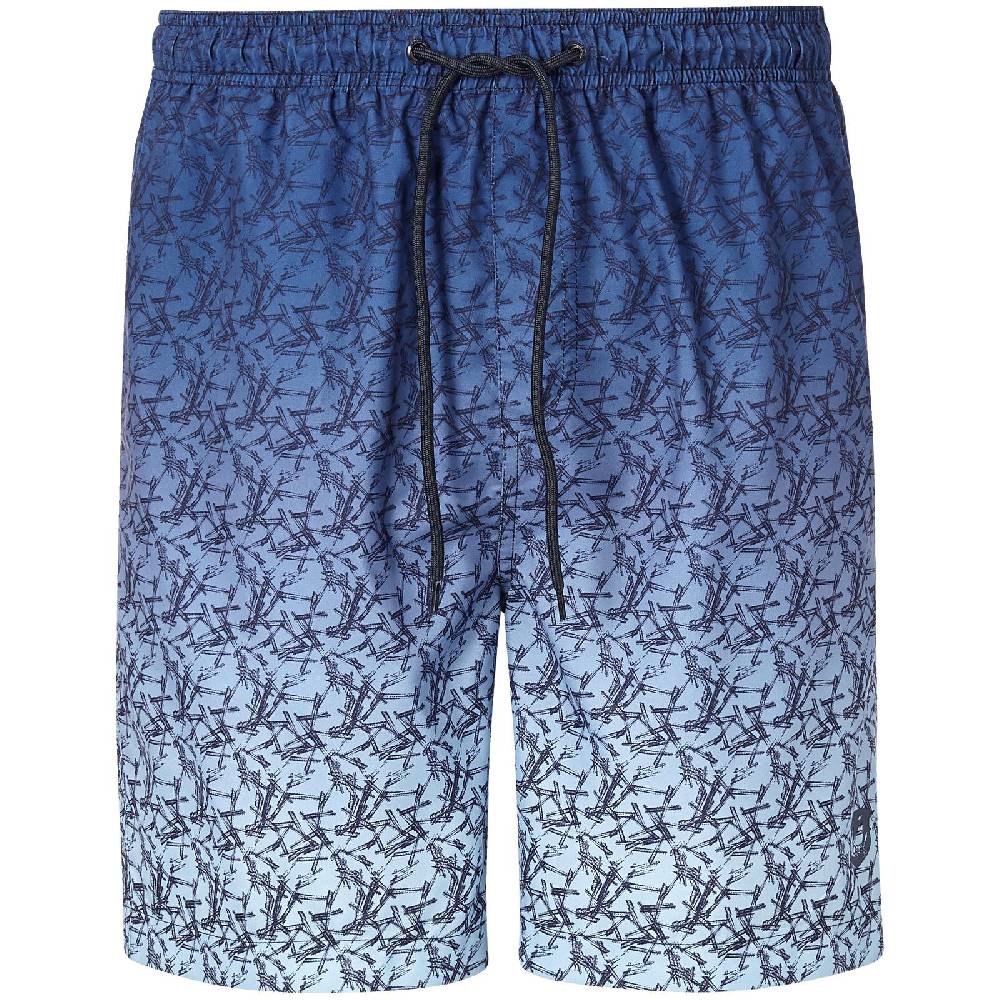 Jan Vanderstorm Badeshorts HJORR blau gemustert