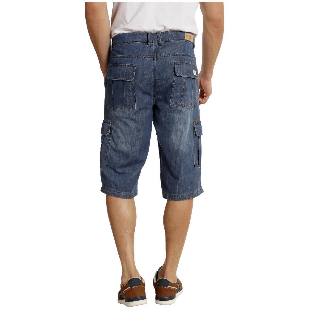 Jan Vanderstorm Cargobermuda ERNESTI Blau