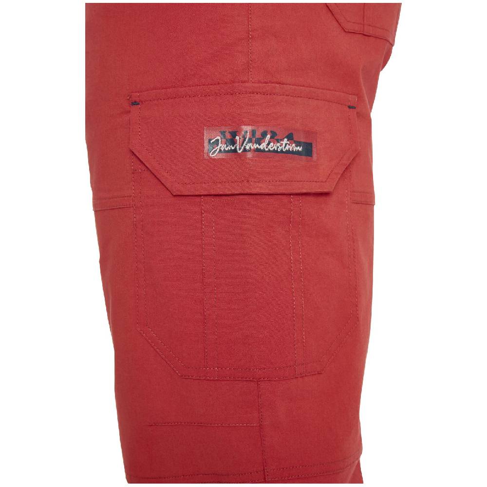 Jan Vanderstorm Cargobermuda HELLFRIED Rot