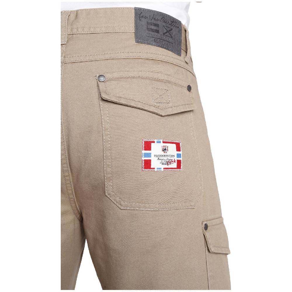 Jan Vanderstorm Cargobermuda KRISTOF Beige