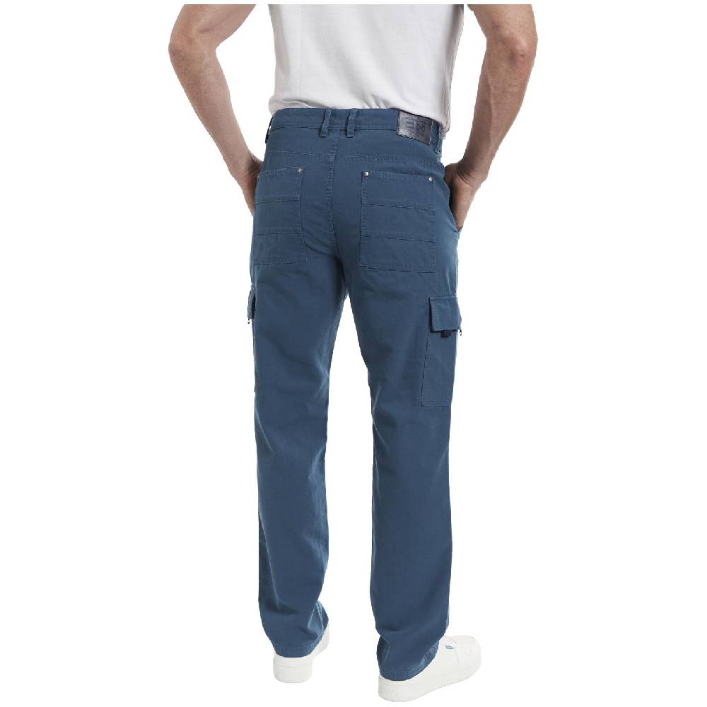 Jan Vanderstorm Cargohose MACHA Blau