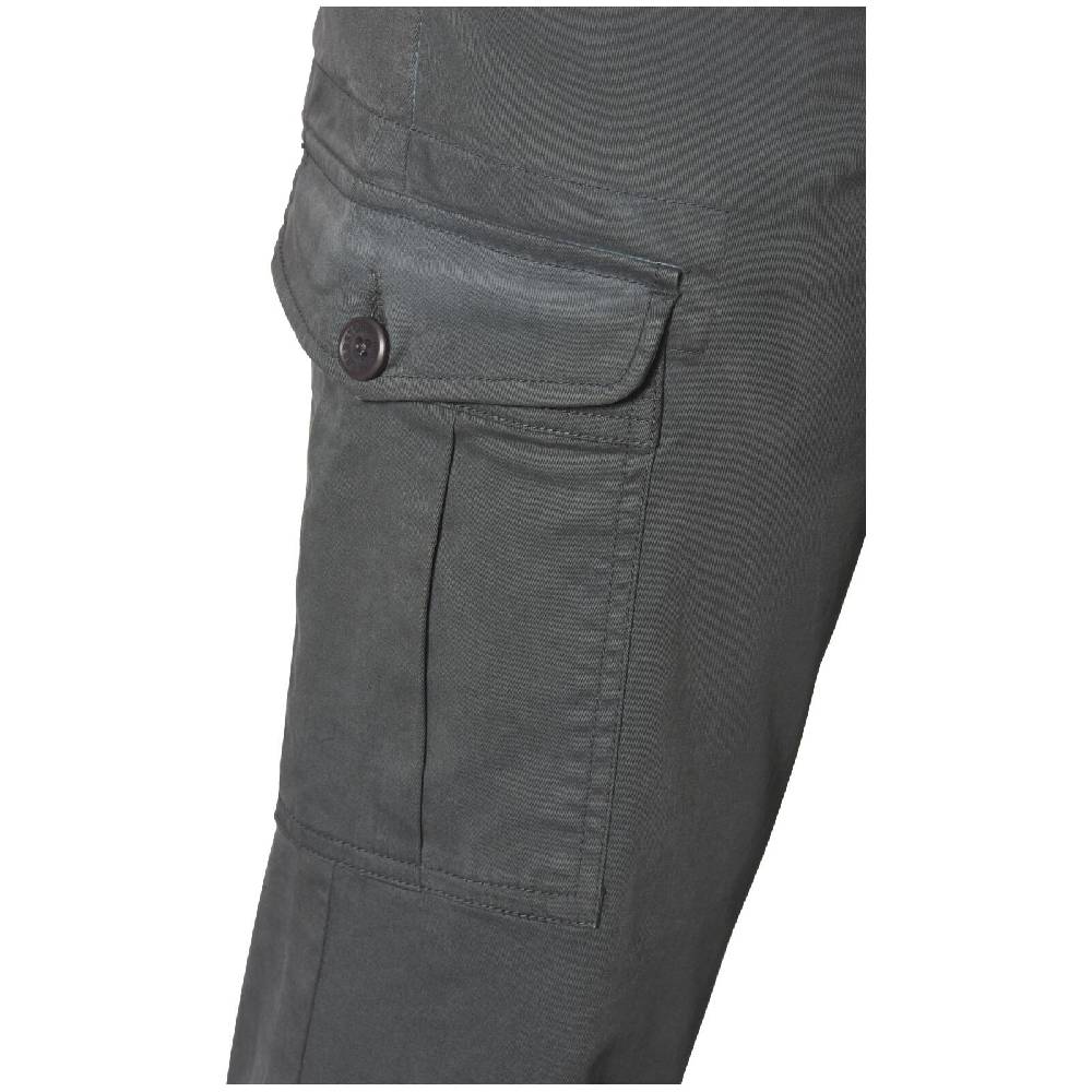 Jan Vanderstorm Cargohose STAALE Dunkelgrau