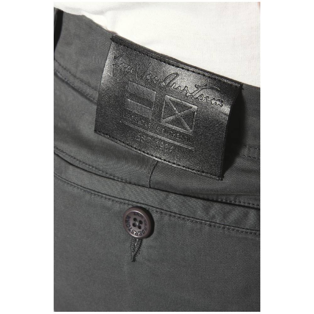 Jan Vanderstorm Cargohose STAALE Dunkelgrau