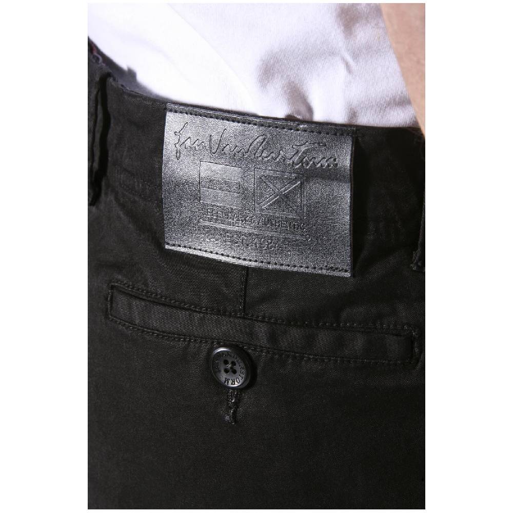 Jan Vanderstorm Cargohose STAALE Schwarz