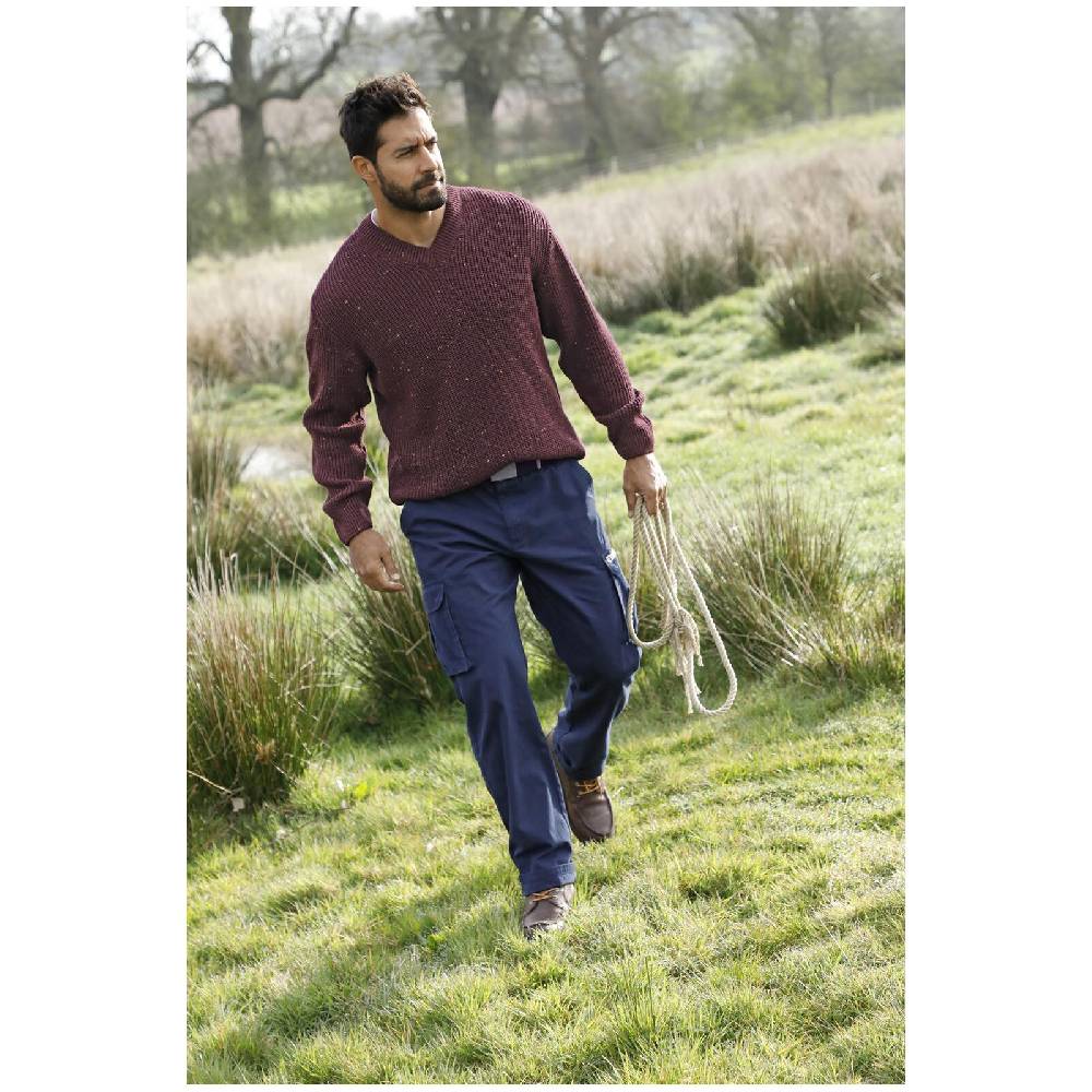 Jan Vanderstorm Cargohose STEEN Dunkelblau