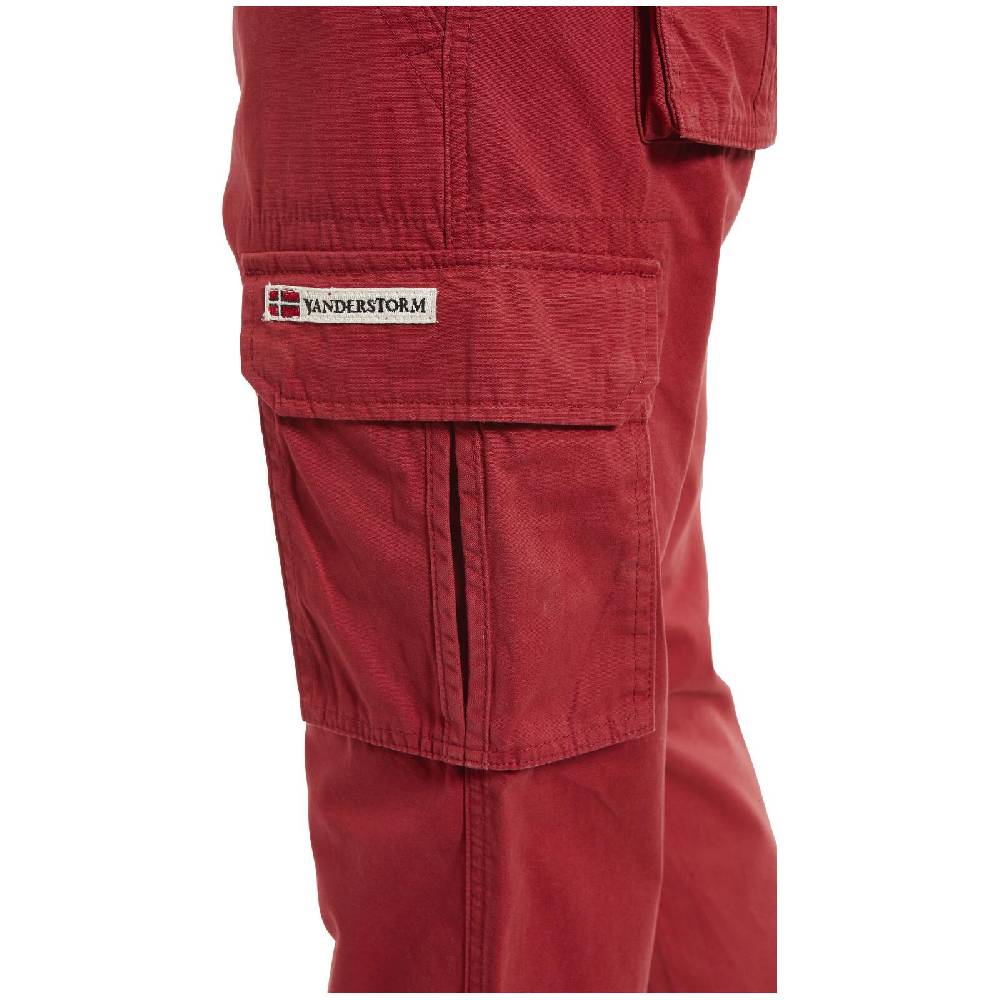 Jan Vanderstorm Cargohose STEEN Rot