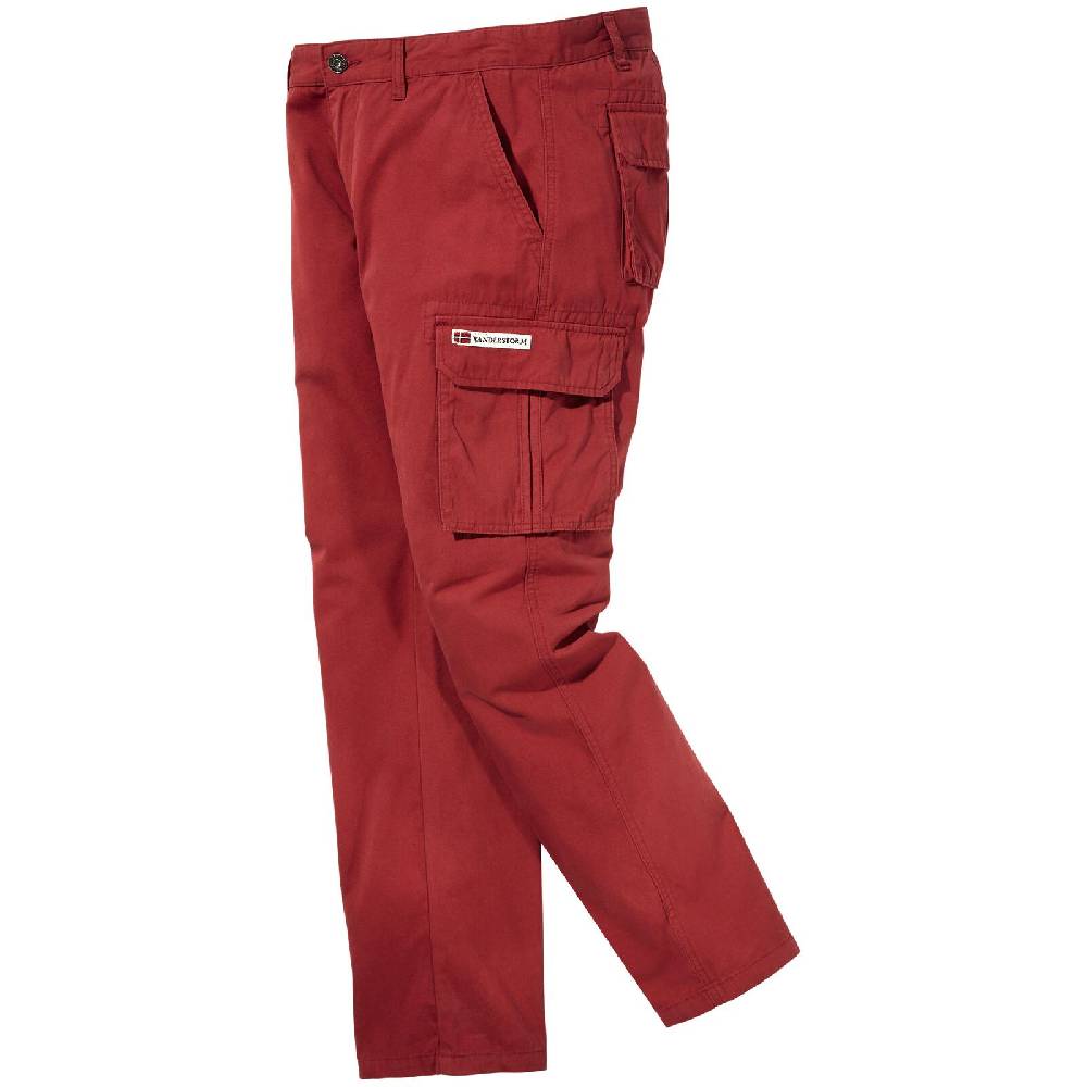 Jan Vanderstorm Cargohose STEEN Rot