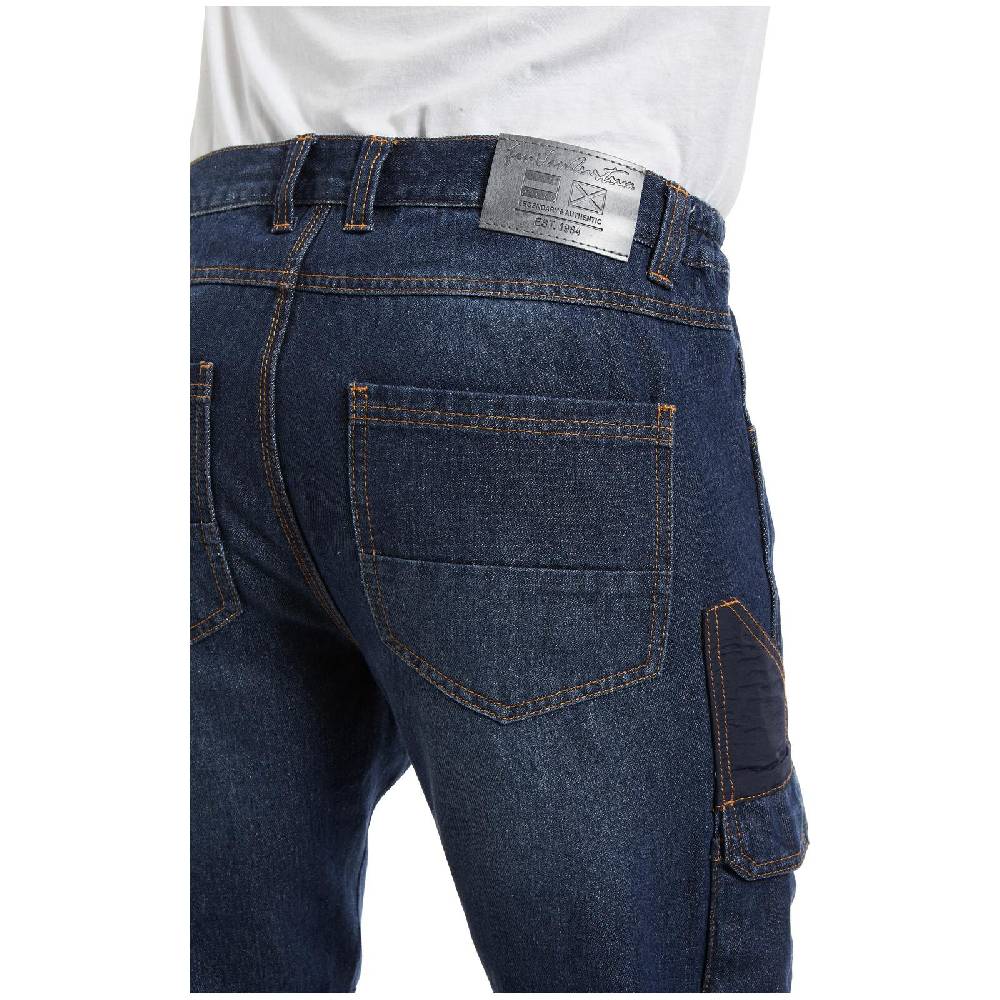 Jan Vanderstorm Cargojeans KVASIR Dunkelblau