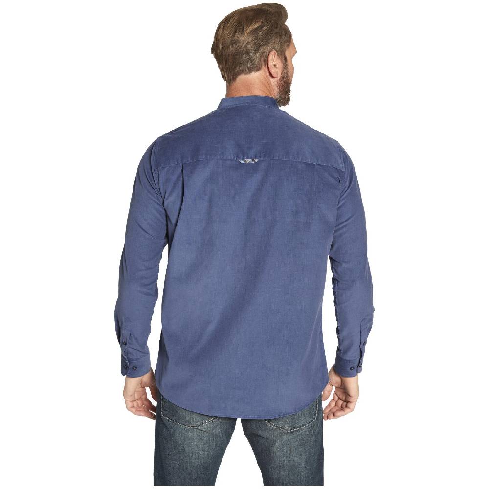 Jan Vanderstorm Cordhemd STORVEN Blau