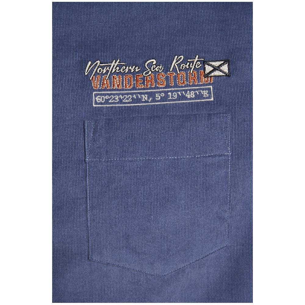 Jan Vanderstorm Cordhemd STORVEN Blau