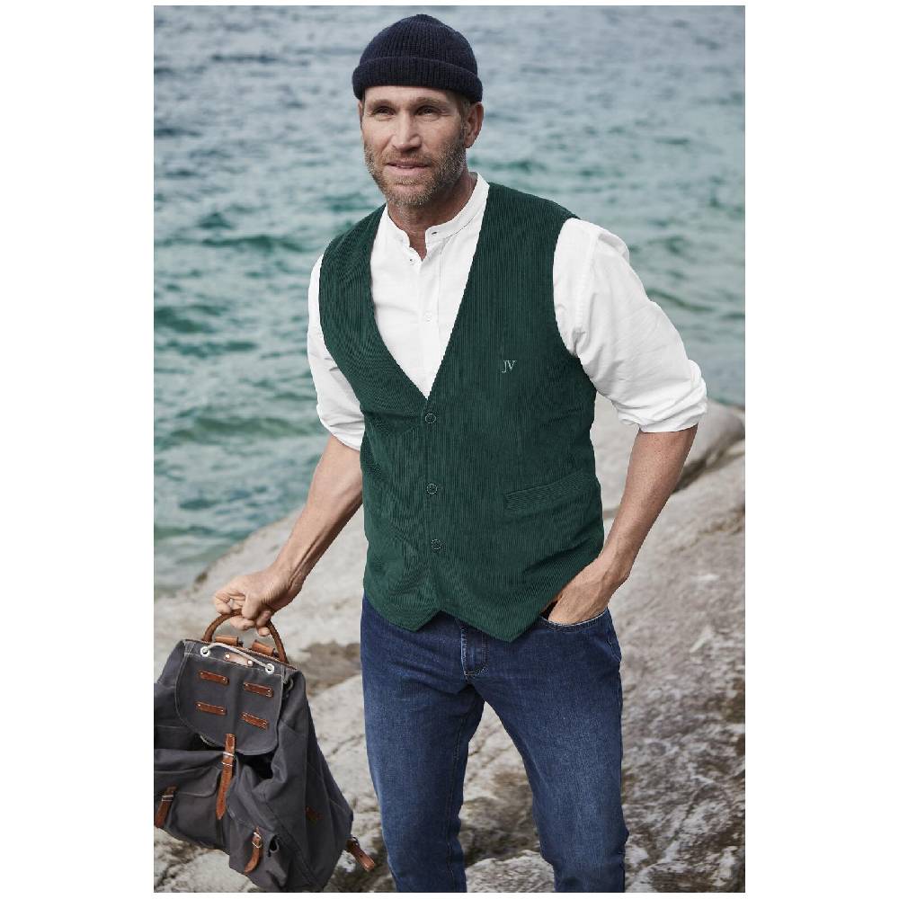 Jan Vanderstorm Cordweste IMRE Dunkelgrün