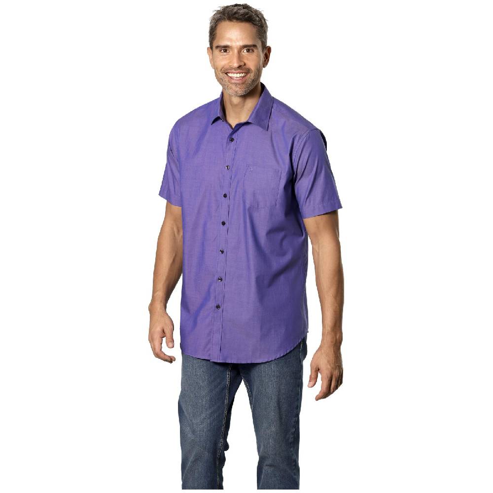 Jan Vanderstorm Doppelpack Hemd EVIN Weiß Lila