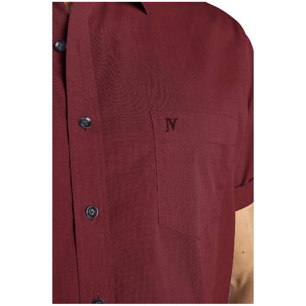 Jan Vanderstorm Doppelpack Hemd EVIN Weiß Rot