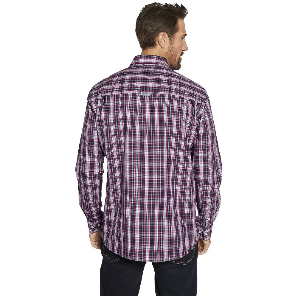 Jan Vanderstorm Doppelpack Hemd JULIAN Rot Kariert