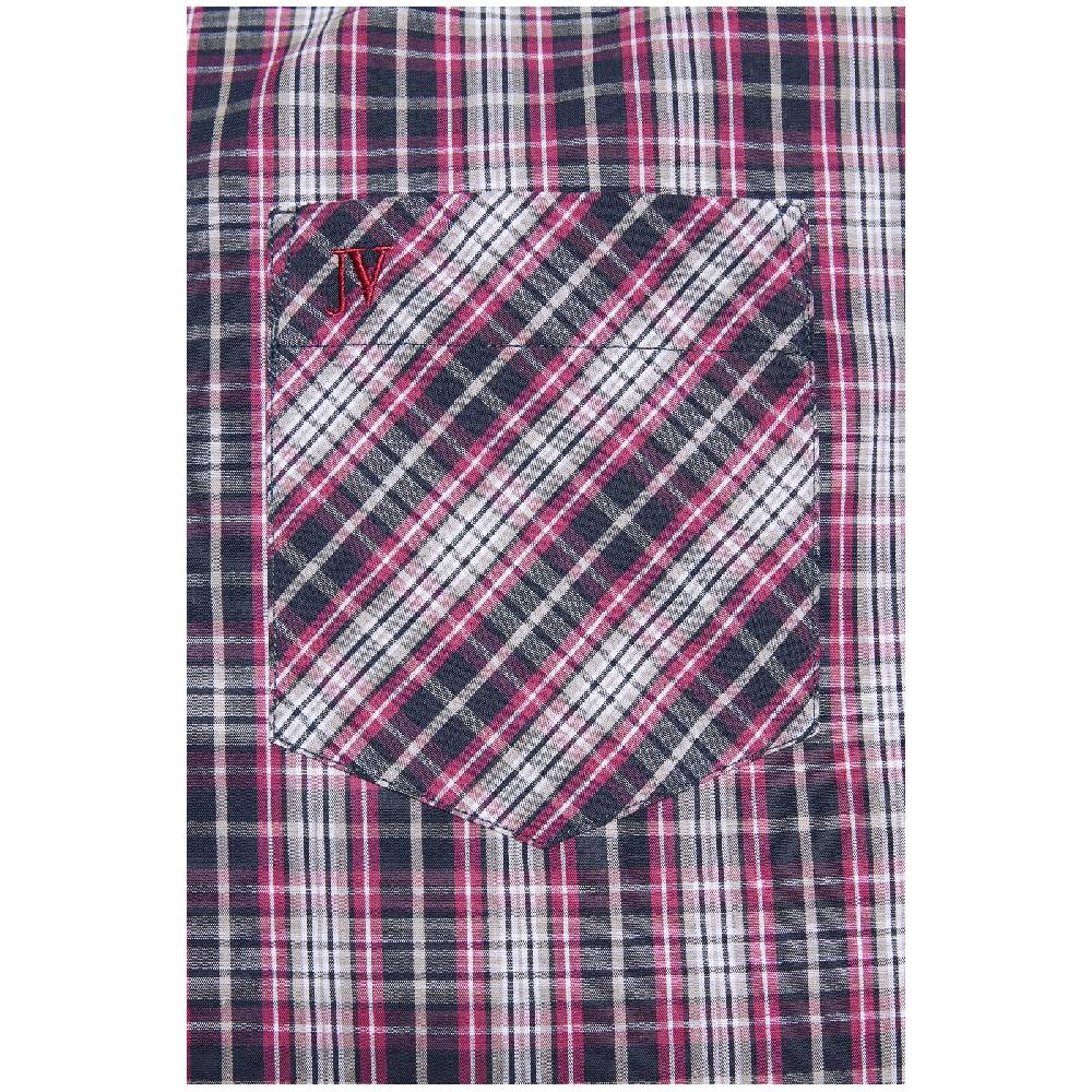 Jan Vanderstorm Doppelpack Hemd JULIAN Rot Kariert