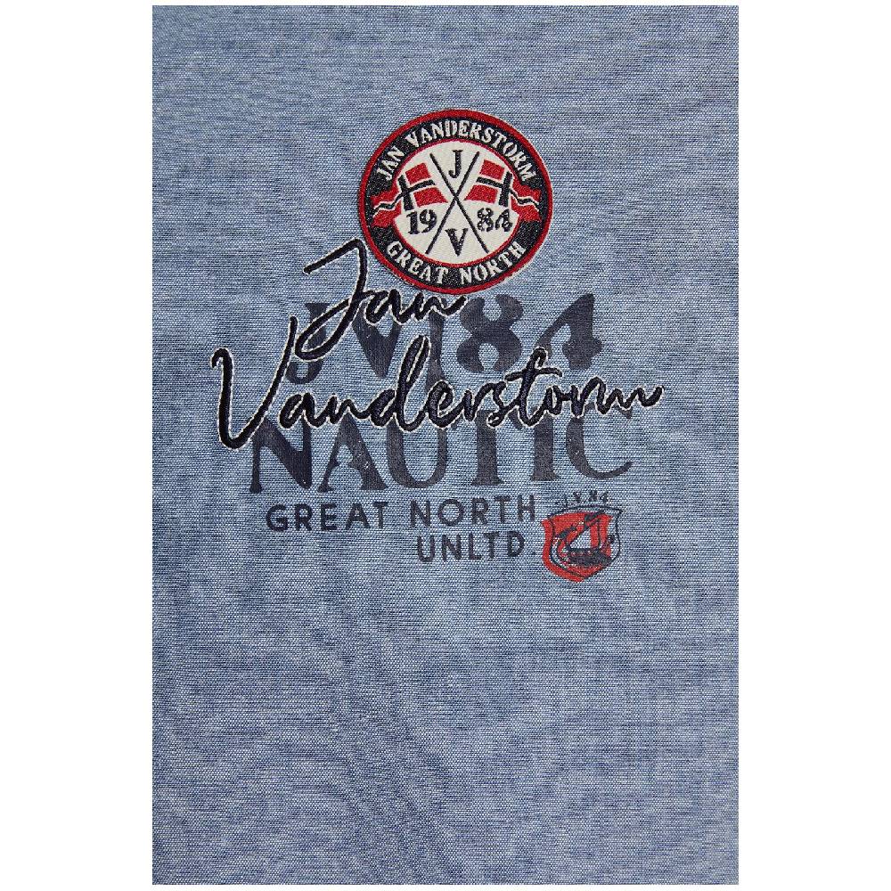 Jan Vanderstorm Doppelpack Hemd SVERKER Weiß Blau