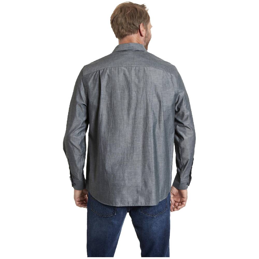 Jan Vanderstorm Doppelpack Hemd ULFE Grau Weiß