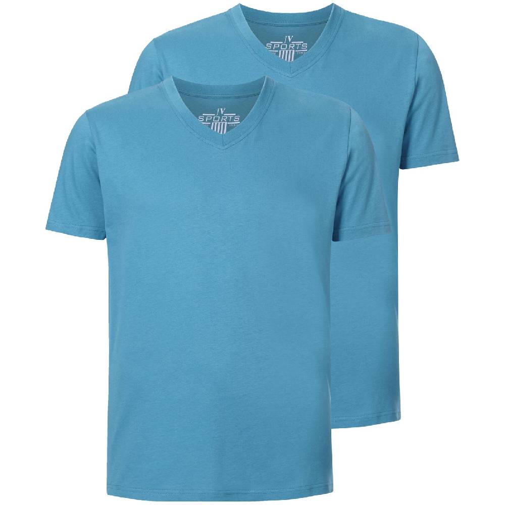 Jan Vanderstorm Doppelpack T-Shirt OSMO blau