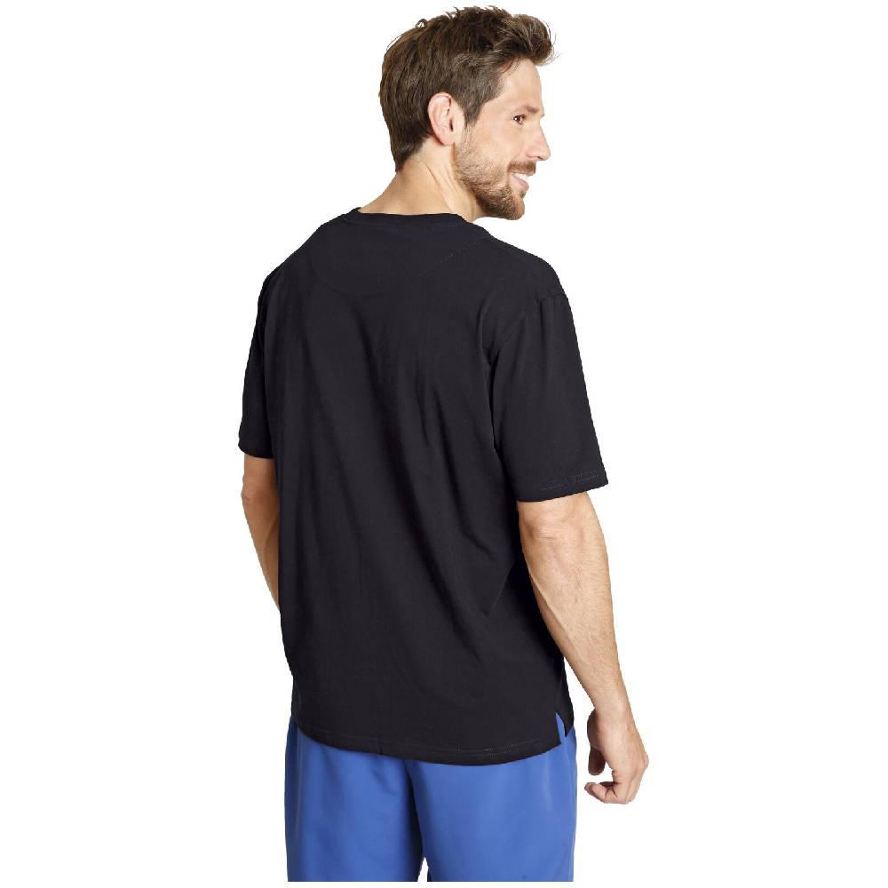 Jan Vanderstorm Doppelpack T-Shirt OSMO Schwarz