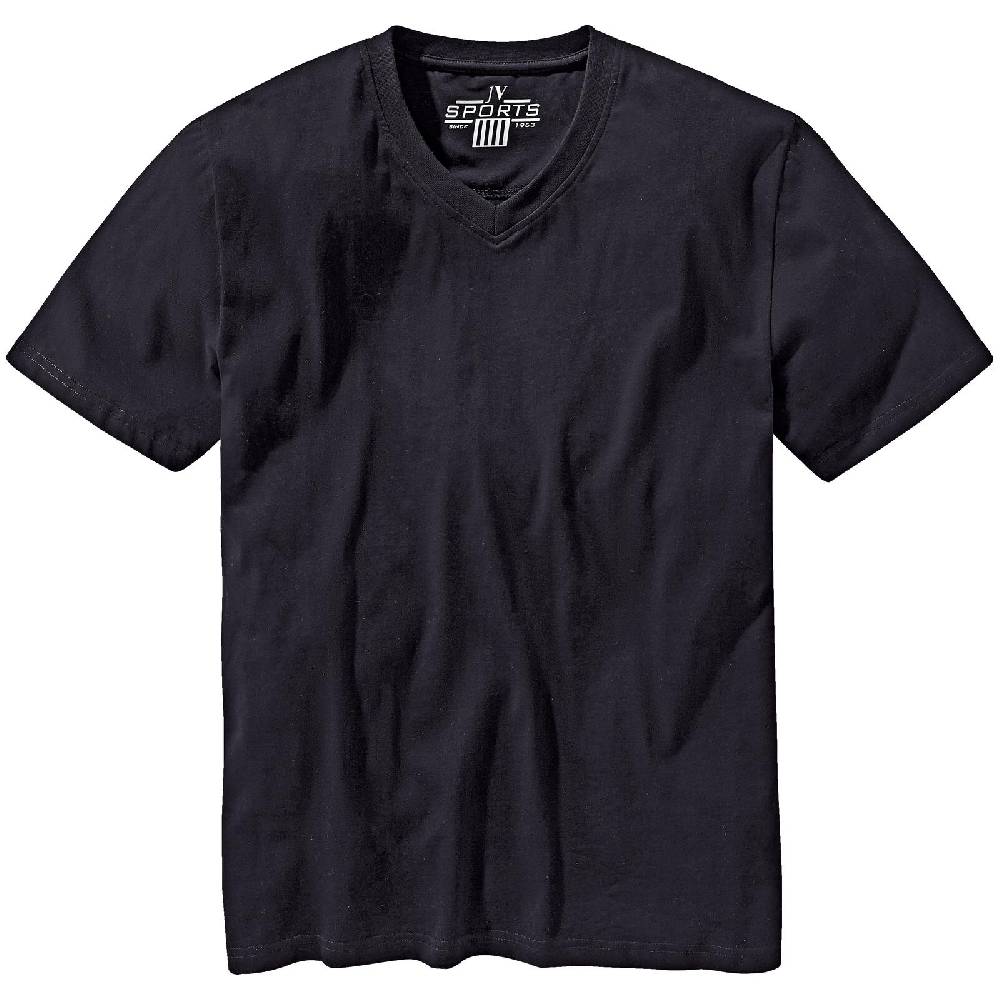 Jan Vanderstorm Doppelpack T-Shirt OSMO Schwarz