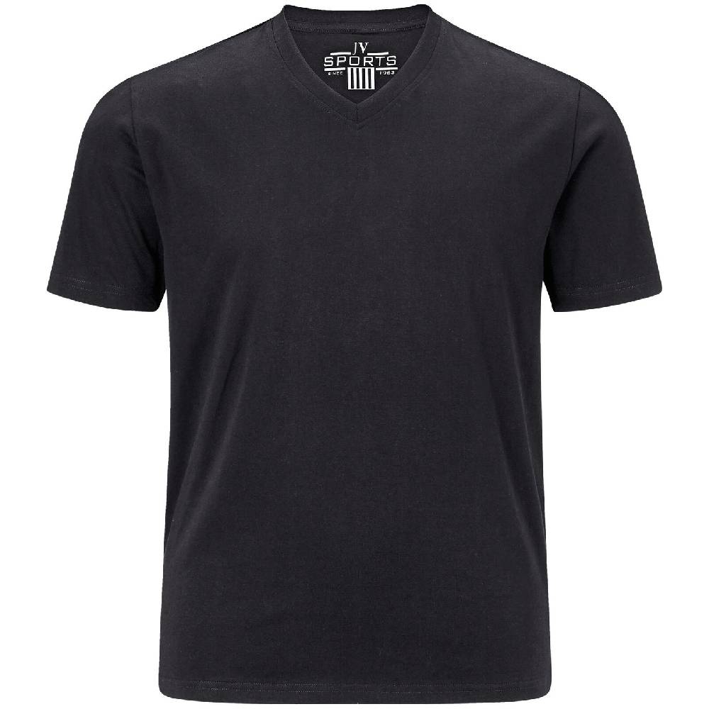 Jan Vanderstorm Doppelpack T-Shirt OSMO Schwarz